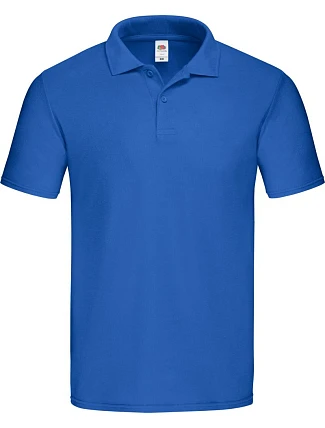 Fruit of the Loom Original Polo Pánske piqué polo 16.3050 kráľovská modrá Fruit of the Loom Original Polo Pánske piqué polo 16.3050 kráľovská modrá