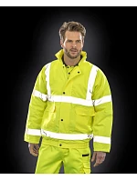 Result R 217X Bezpečnostná zimná bunda „Blouson“ 30.217X fluorescenčná žltá