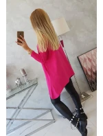 Oversize blúzka fuchsiová