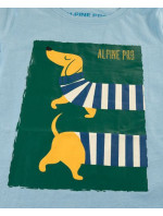 Detské tričko ALPINE PRO MOLKO aquamarine
