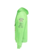 Unisex mikina WW4181H/GN Zelený vzor - Geografické Nórsko