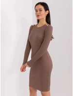 Dámske šaty RV SK 9219.13P Brown - FPrice