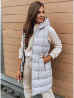Dámska vesta KERIS béžová FashionStreet TY2909 Dámska vesta KERIS béžová FashionStreet TY2909