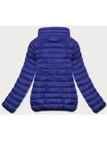 Tmavomodrá ľahká prešívaná dámska bunda (58M23037-215) Tmavomodrá ľahká prešívaná dámska bunda (58M23037-215)