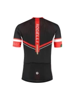 Rogelli Gara Mostro II dres čierna/červená 4XL