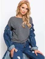 Blúzka RV BZ 5122.04P tmavo šedá