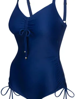 Dámske jednodielne plavky ALEXA tm.modrá - AQUA SPEED