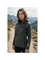 Geographical Norway Dámska softshellová bunda Reine Grey/Black Lady 007 (WU6099F/GN Grey/Black) Geographical Norway Dámska softshellová bunda Reine Grey/Black Lady 007 (WU6099F/GN Grey/Black)