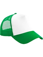 Beechfield B 640 5-panelová čiapka typu Trucker 53.0640 čistá zelená/biela