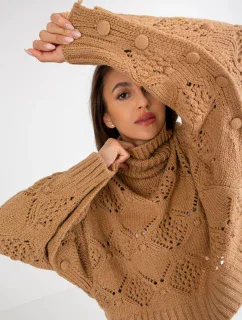 Dámsky sveter EM SW 1037 01 24X ťavia