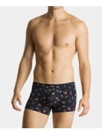 Boxerky 2MH-064 Šedá a modrá - Atlantic