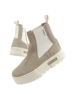 Dámske topánky Mayze Chelsea Suede W 382829 05 grey/white - Puma