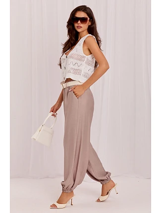 Dámske nohavice, model 229380 Rue Paris Dámske nohavice, model 229380 Rue Paris