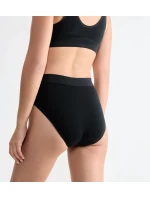 Dámske nohavičky Double Comfort Tai - BLACK - black 0004 - SLOGGI