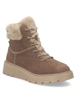 Topánky Rieker s umelou kožušinou 70402-24 W RKR753 Topánky Rieker s umelou kožušinou 70402-24 W RKR753