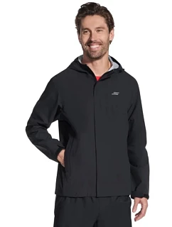 Skechers Premier Rain Jacket JA347-BLK Čierna L