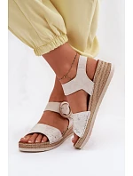 Dámske sandále Inblu RV000013 Beige