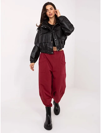 Tepláky RV DR 9719 1.22 bordová