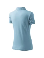 Dámske tričko Pique Polo sky blue