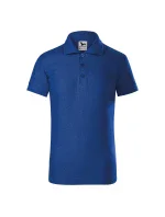 Detská polokošeľa Pique kráľovská modrá
