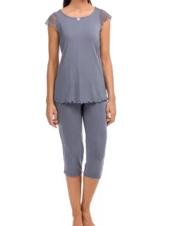 Dámske pyžamo Desdemona 12158-500 sivá - Vamp
