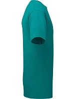 Tričko Fruit of the Loom Pure Cotton T z hrubej bio bavlny 16.1362, farba ocean teal