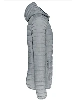 Kariban K 6110 Ľahká pánska prešívaná bunda s kapucňou 20.6110 marl silver Kariban K 6110 Ľahká pánska prešívaná bunda s kapucňou 20.6110 marl silver
