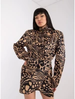 Šaty DHJ SK 15259.55P camel Šaty DHJ SK 15259.55P camel