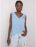 Dámsky top DHJ TP 13317.25P svetlo modrá
