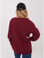 Mikina WT BL A1062.29 bordová Mikina WT BL A1062.29 bordová