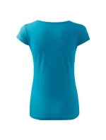 Čisté dámske tričko tyrkysové