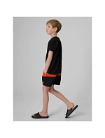 Chlapčenské plážové šortky boardshorts 4F 4FJWSS26UBDSM203-62S
