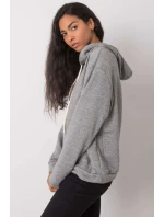 Dámska mikina Model EM-BL-ES-21-525.10 Grey - Ex Moda Dámska mikina Model EM-BL-ES-21-525.10 Grey - Ex Moda