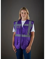 Yoko HVW 801 Hi-Vis multifunkčná vesta 79.W801 čierna Yoko HVW 801 Hi-Vis multifunkčná vesta 79.W801 čierna