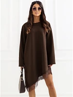 TW SK BI šaty 24376.31 tmavohnedé