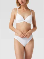 Dámska podprsenka Triangle Hugo Writin 50469949 biela - Hugo Boss