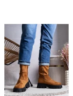 Topánky so širokou podrážkou model 205149 Solea Topánky so širokou podrážkou model 205149 Solea
