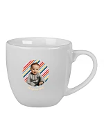 Personalizovaný keramický hrnček s objemom 400 ml s výrezom pre fotografiu na podklade Personalizovaný keramický hrnček s objemom 400 ml s výrezom pre fotografiu na podklade
