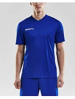 Craft Teamwear Squad Go Jersey Solid M Pánske športové tričko s výstrihom do V 82.5560 mff blue