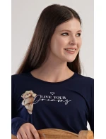 Dámske pyžamo dlhé Méďa