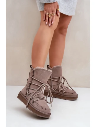 Snehové topánky model 203894 Krok vo veľkom štýle