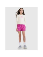 Dievčenské plážové šortky boardshorts 4F 4FJRSS25UBDSF179-90A