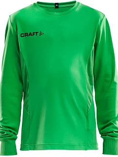Craft Teamwear Squad Go GK LSL Jersey Jr Detský brankársky dres s dlhým rukávom 82.5592 craft green