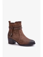 Topánky na podpätku model 201545 Step in style Topánky na podpätku model 201545 Step in style