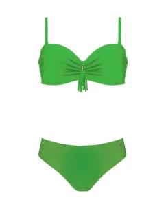 Dámske dvojdielne plavky Monaco 6 S730SN6-21c zelené - Self