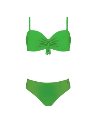 Dámske dvojdielne plavky Monaco 6 S730SN6-21c zelené - Self