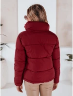Dámska prešívaná zimná bunda LAROSE bordová FashionStreet TY5218
