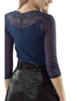 Dámska blúzka Danita dark blue - ELDAR