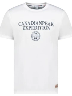 Canadian Peak JVICKEAK WHITE RM Pánske tričko 254 (RBMSZ1308H/CP-BLANC)