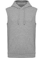 Kariban ProAct PA 393 Unisex mikina s kapucňou bez rukávov 20.P393 oxford grey Kariban ProAct PA 393 Unisex mikina s kapucňou bez rukávov 20.P393 oxford grey